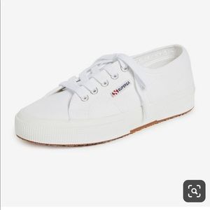 Brand NWT white Superga sneakers